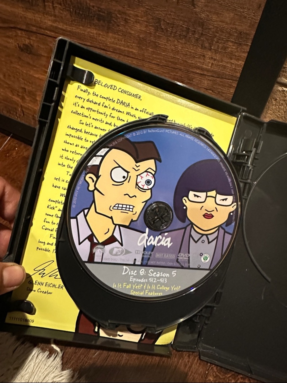 This item is the Daria: The Complete Animated Series 8-disc DVD box set (24) - Picture 7 of 7